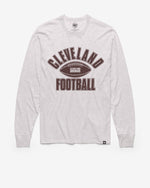 CLEVELAND BROWNS ISSUED '47 FRANKLIN LONG SLEEVE TEE