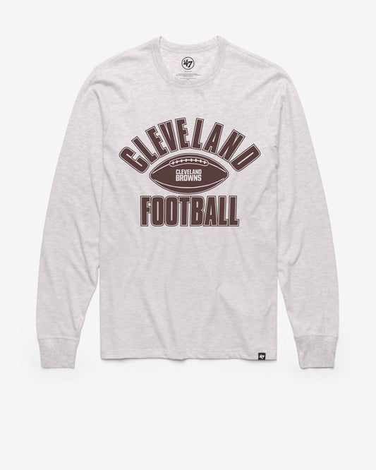 CLEVELAND BROWNS ISSUED '47 FRANKLIN LONG SLEEVE TEE