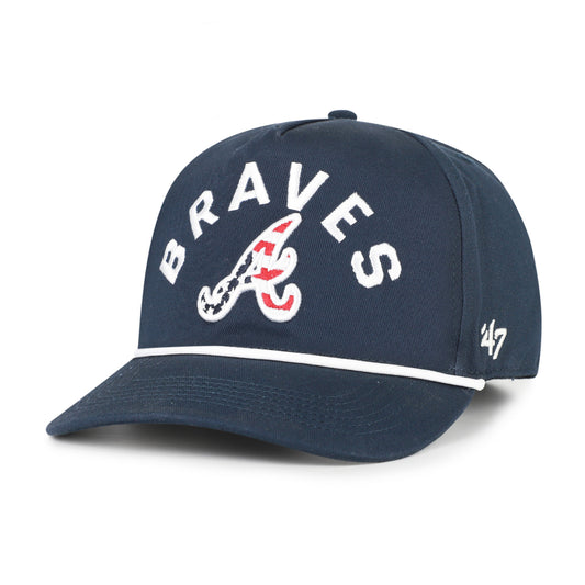 ATLANTA BRAVES FLAG FILL ARCH '47 HITCH