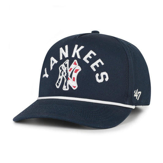 NEW YORK YANKEES FLAG FILL ARCH '47 HITCH