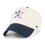 HOUSTON ASTROS FLAG FILL TWO TONE '47 CLEAN UP