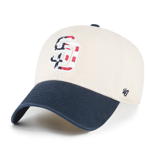 SAN DIEGO PADRES FLAG FILL TWO TONE '47 CLEAN UP