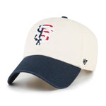 SAN FRANCISCO GIANTS FLAG FILL TWO TONE '47 CLEAN UP