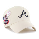 ATLANTA BRAVES BADGES '47 CLEAN UP