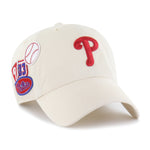 PHILADELPHIA PHILLIES BADGES '47 CLEAN UP