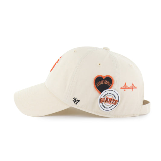 SAN FRANCISCO GIANTS BADGES '47 CLEAN UP