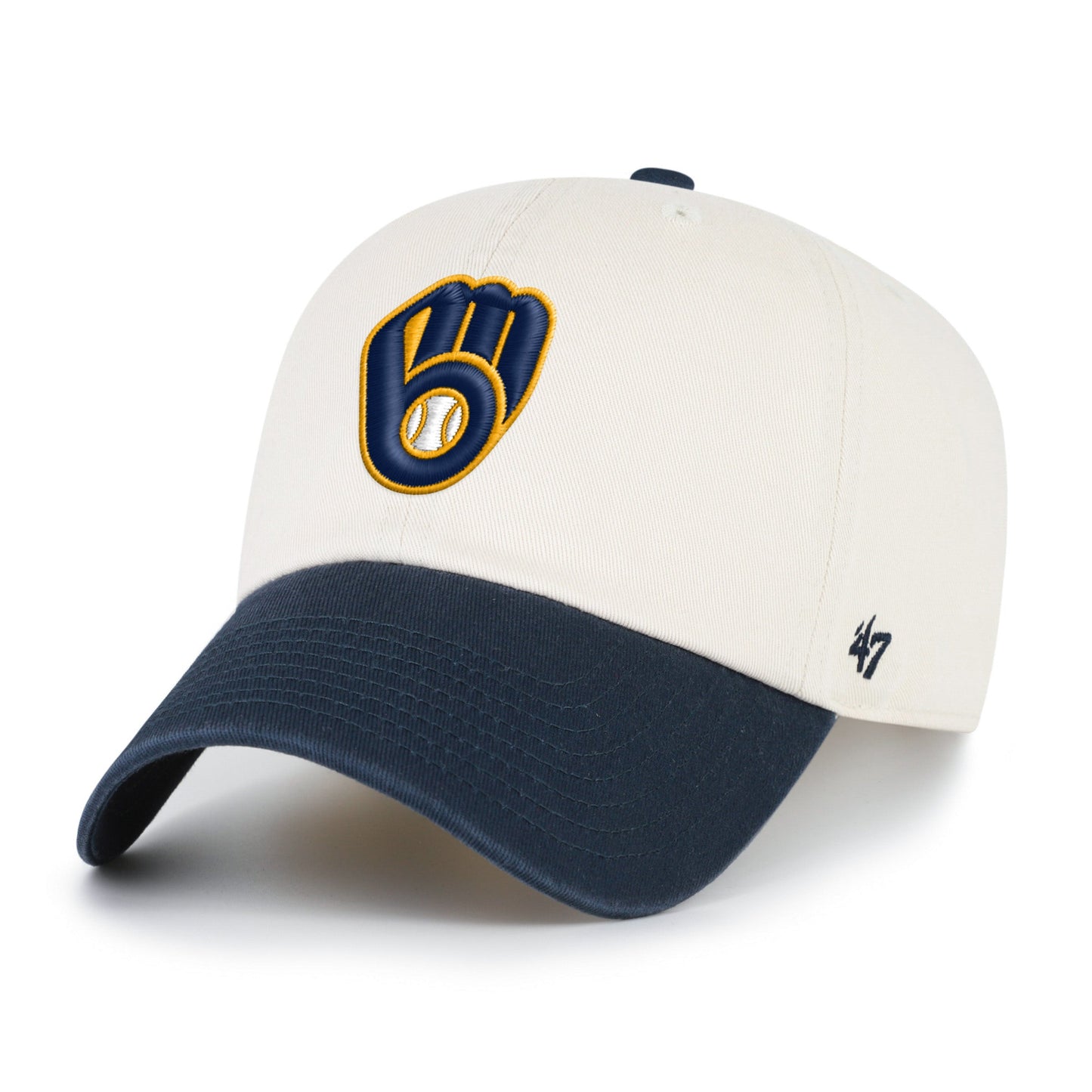 MILWAUKEE BREWERS SURE SHOT TWO TONE '47 CLEAN UP