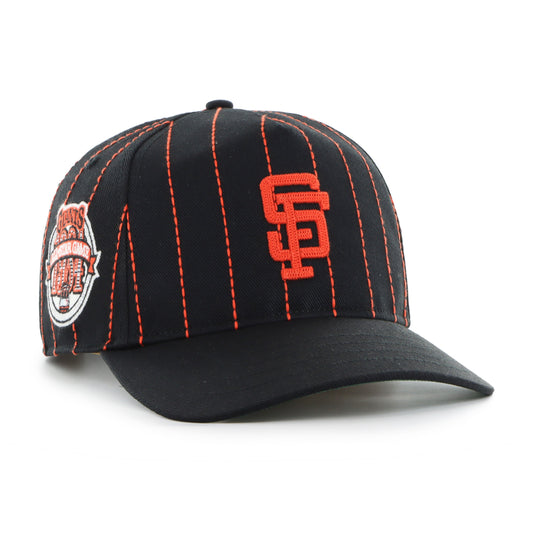 SAN FRANCISCO GIANTS COOPERSTOWN RAWLINGS PINSTRIPE '47 HITCH