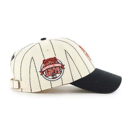 SAN FRANCISCO GIANTS COOPERSTOWN RAWLINGS PINSTRPIPE '47 CLEAN UP