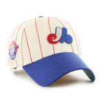 MONTREAL EXPOS COOPERSTOWN RAWLINGS PINSTRIPE '47 CLEAN UP