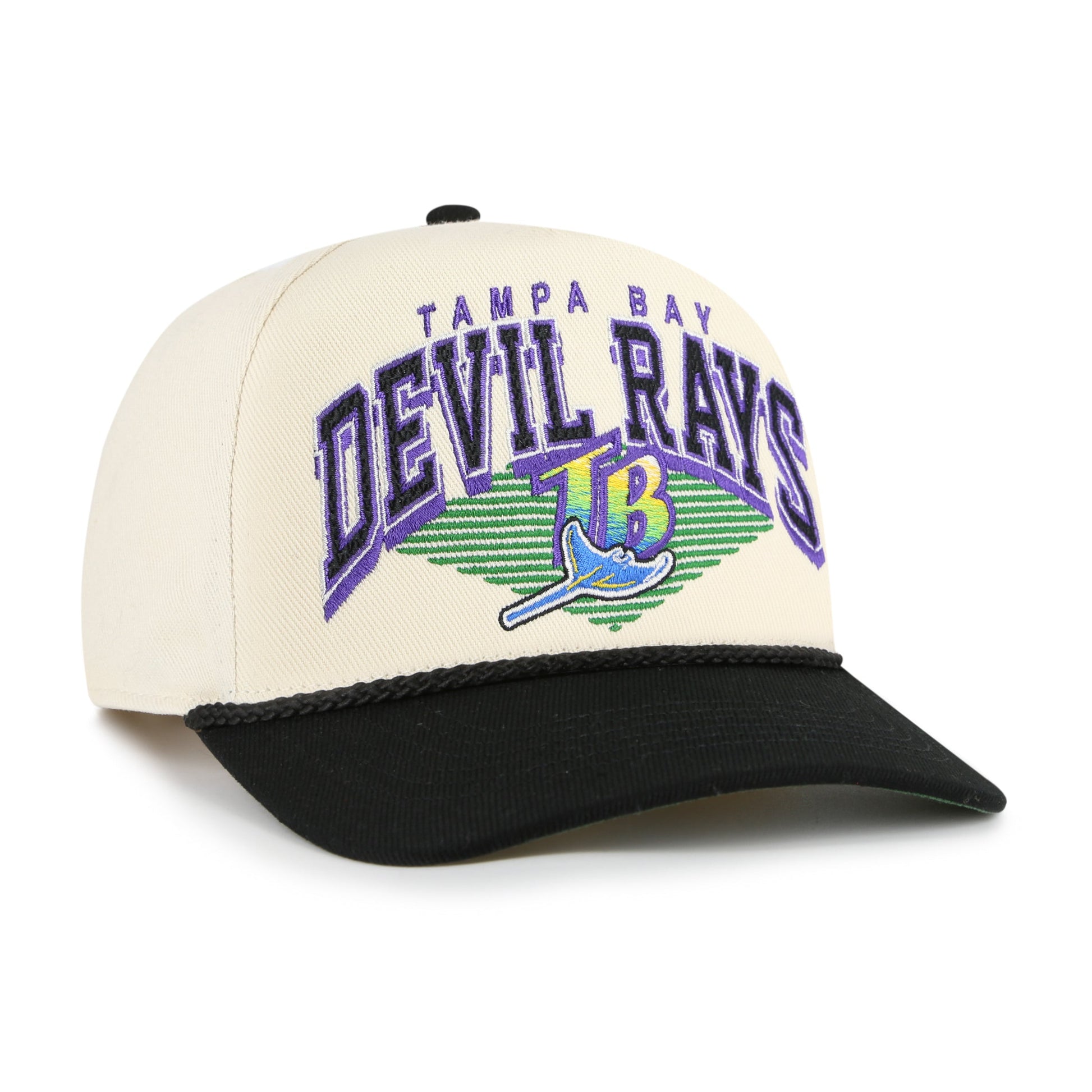 TAMPA BAY RAYS COOPERSTOWN POMONA TWO TONE ROPE '47 HITCH
