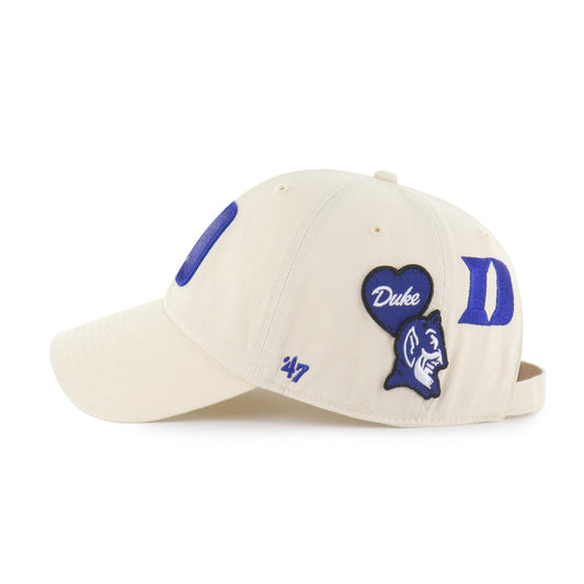 DUKE BLUE DEVILS BADGES '47 CLEAN UP