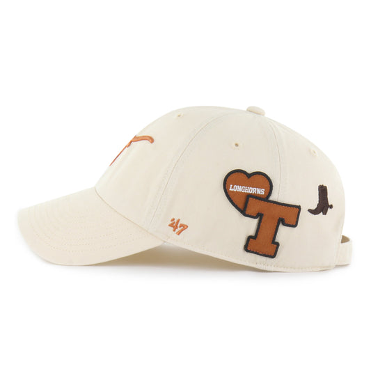 TEXAS LONGHORNS BADGES '47 CLEAN UP