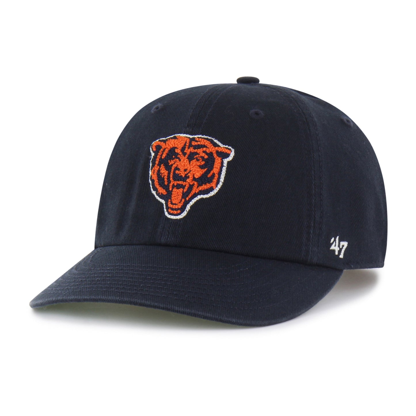 CHICAGO BEARS CHAIN SIDE STITCH '47 CLEAN UP ROUND VISOR