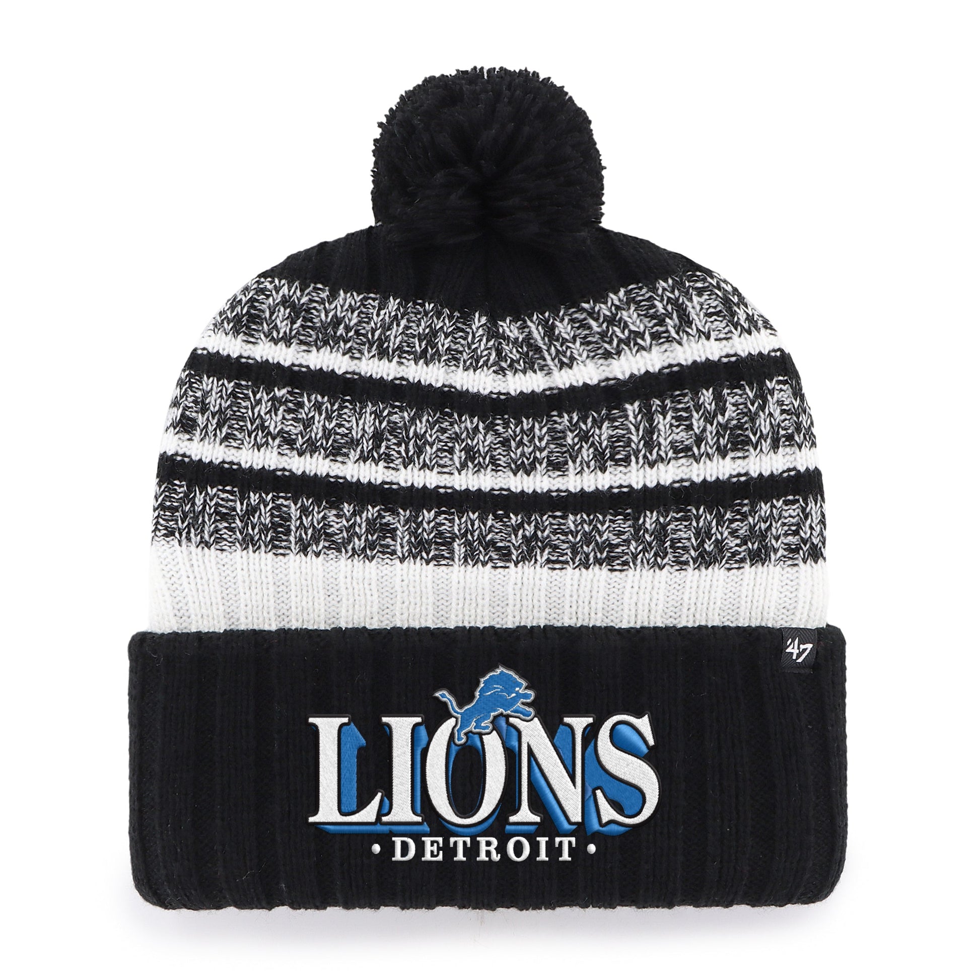 DETROIT LIONS GRAPHIC TAVERN '47 CUFF KNIT