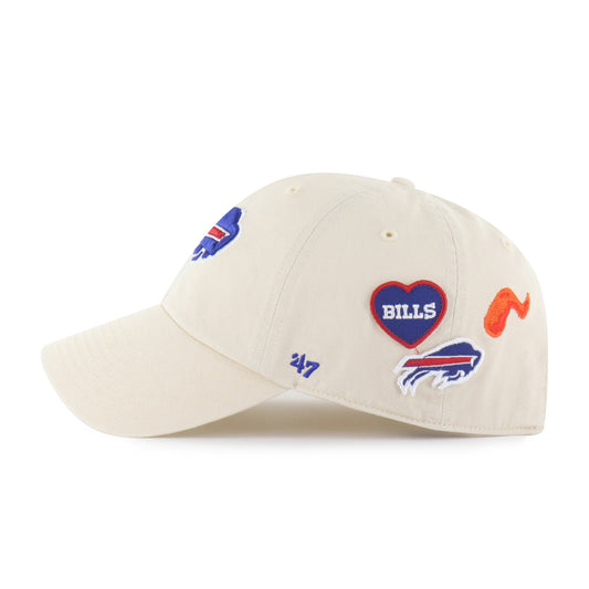 BUFFALO BILLS BADGES '47 CLEAN UP