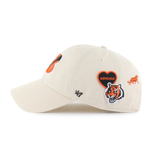 CINCINNATI BENGALS BADGES '47 CLEAN UP