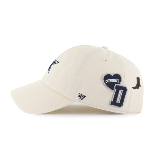 DALLAS COWBOYS BADGES '47 CLEAN UP