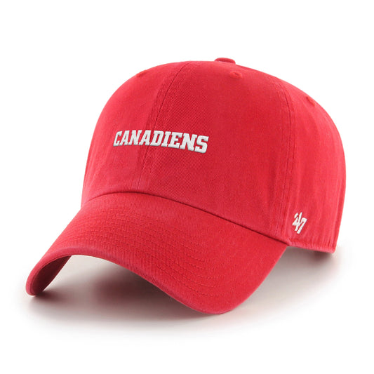 MONTREAL CANADIENS SCRIPT '47 CLEAN UP