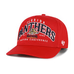FLORIDA PANTHERS VINTAGE SMALL BACK SHIELD '47 HITCH