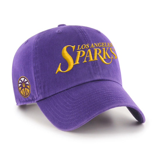 Los Angeles Sparks Ballpark Script Shot '47 Clean Up
