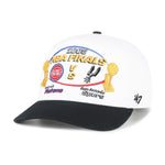 DETROIT PISTONS VS. SAN ANTONIO SPURS NBA FINALS DUELING '47 HITCH