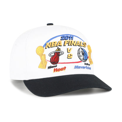 MIAMI HEAT VS. DALLAS MAVERICKS NBA FINALS DUELING '47 HITCH