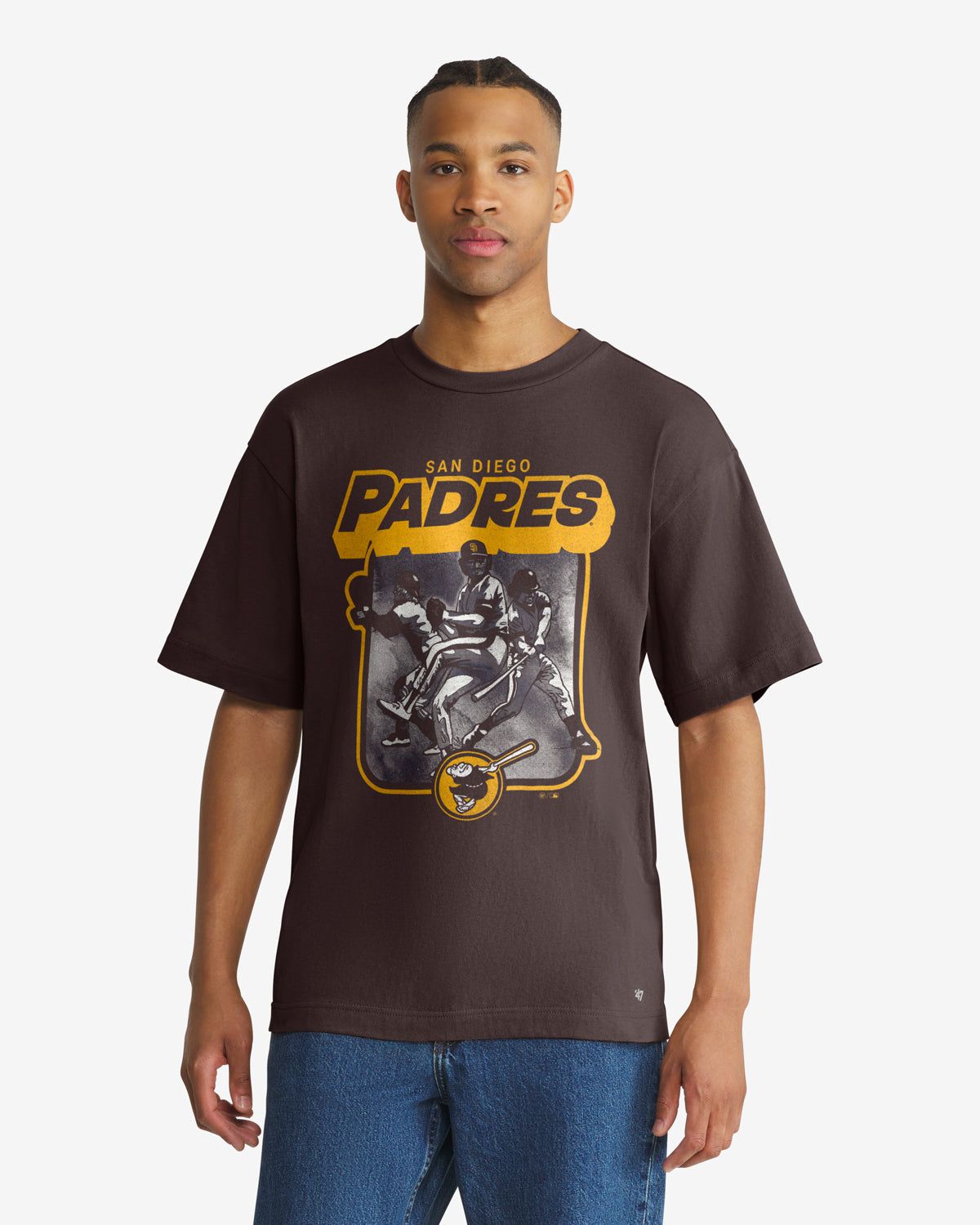SAN DIEGO PADRES INFIELD FLY '47 FOUNDATION TEE