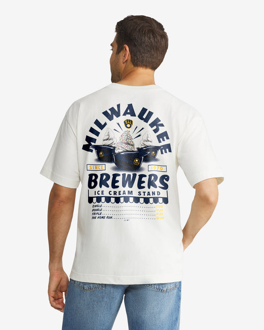 Milwaukee Brewers Ice Cream Stand '47 Foundation Tee