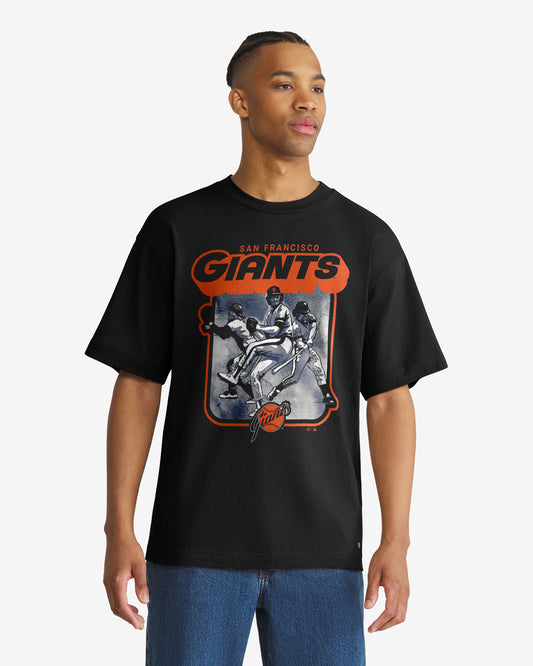 SAN FRANCISCO GIANTS COOPERSTO INFIELD FLY '47 FOUNDATION TEE
