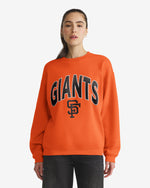 SAN FRANCISCO GIANTS COOPERSTOWN EXTRA INNINGS '47 OVERSIZED CREW WOMENS