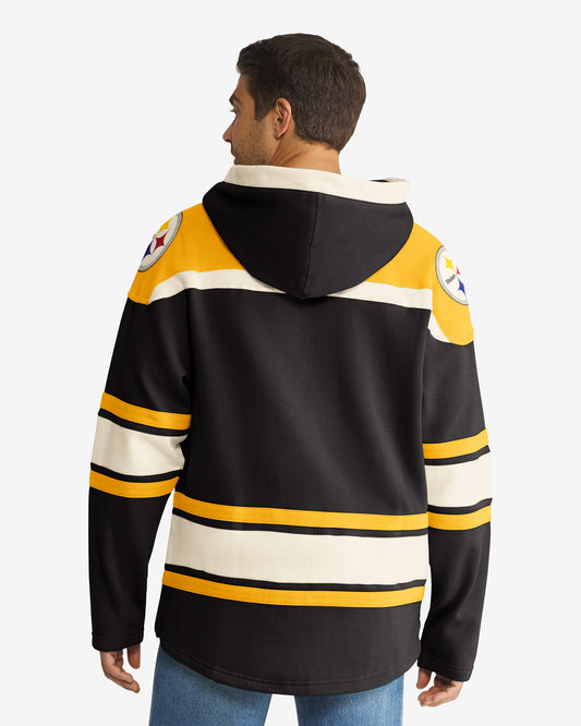 PITTSBURGH STEELERS '47 SUPERIOR LACER HOOD