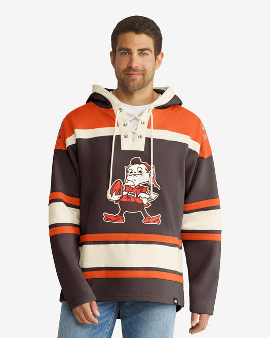 CLEVELAND BROWNS HISTORIC SUPERIOR '47 LACER HOOD