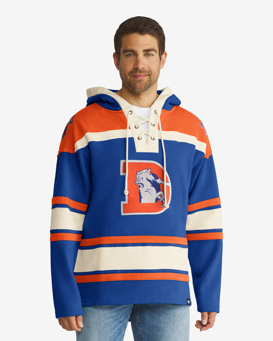 DENVER BRONCOS HISTORIC SUPERIOR '47 LACER HOOD