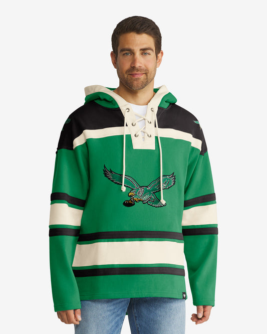 PHILADELPHIA EAGLES HISTORIC SUPERIOR '47 LACER HOOD