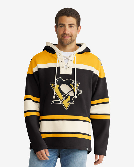 PITTSBURGH PENGUINS '47 SUPERIOR LACER PULLOVER HOOD