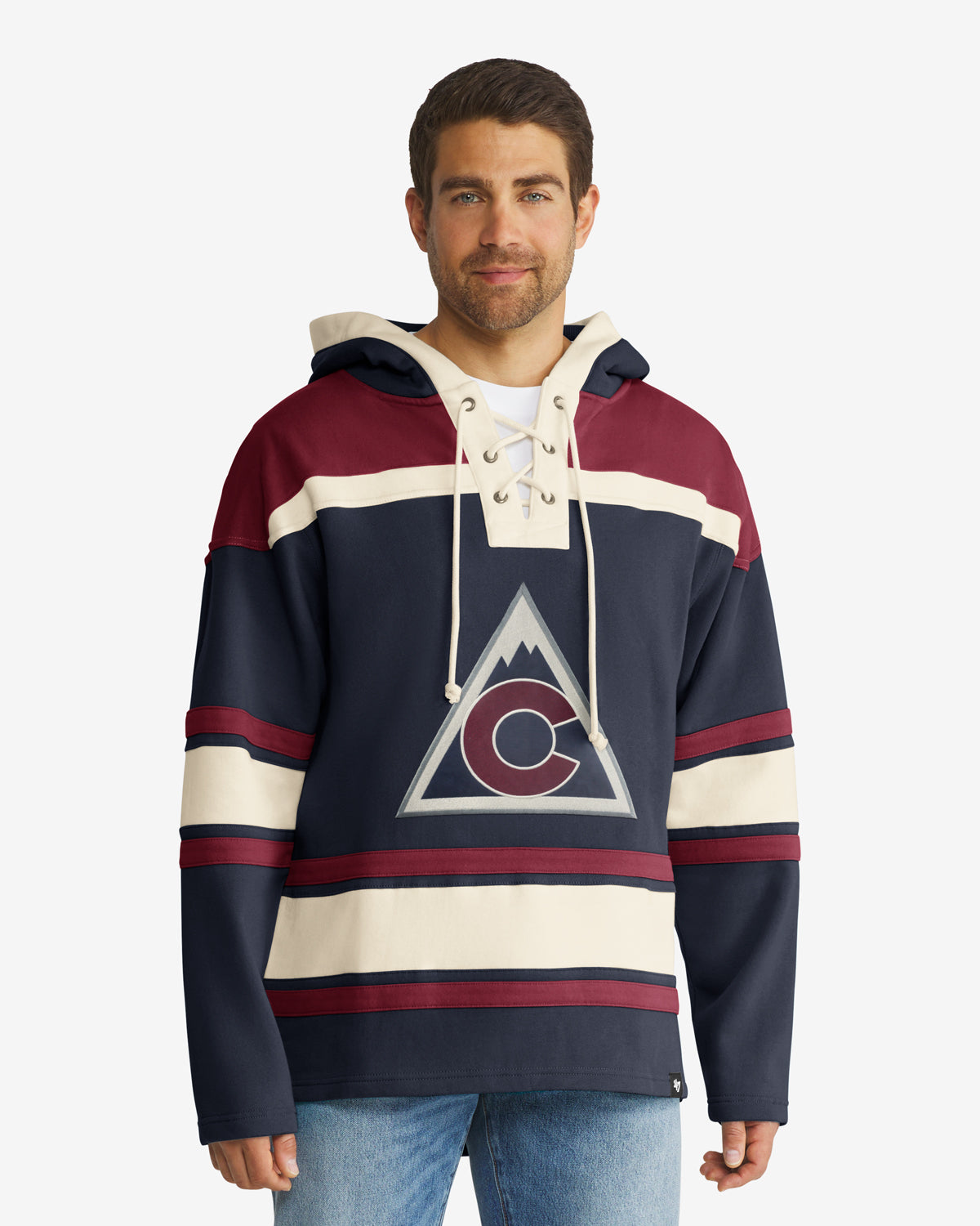COLORADO AVALANCHE SUPERIOR '47 LACER HOOD