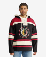 CHICAGO BLACKHAWKS VINTAGE SUPERIOR '47 LACER HOOD