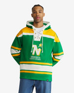 MINNESOTA NORTH STARS VINTAGE SUPERIOR '47 LACER HOOD