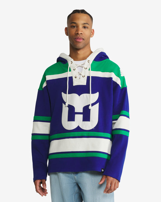HARTFORD WHALERS VINTAGE '47 SUPERIOR LACER HOOD