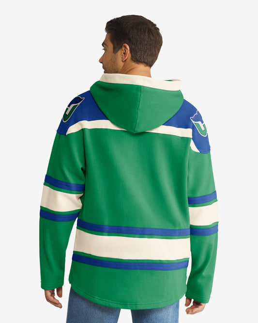 HARTFORD WHALERS VINTAGE SUPERIOR '47 LACER HOOD
